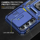 Ударостійкий чохол Camshield Army Ring для Samsung Galaxy S24 FE Синій/Navy