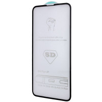 Захисне скло 5D Hard (full glue) (тех.пак) для Apple iPhone 14 Pro Max Чорний