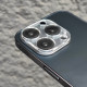 Захисне скло на камеру Full Block (тех.пак) для Apple iPhone 15 Pro/15 Pro Max Прозорий