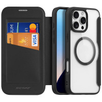 Чохол-книжка Dux Ducis Skin X Pro з Magnetic Fit для Apple iPhone 16 Pro Max (6.9') Black