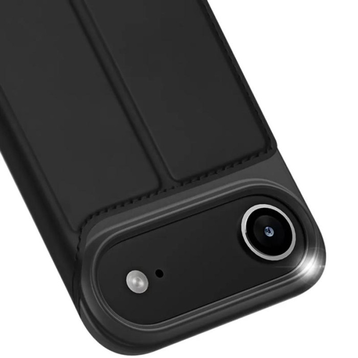 Чохол-книжка Dux Ducis з кишенею для візиток для Apple iPhone 17 Air  Чорний