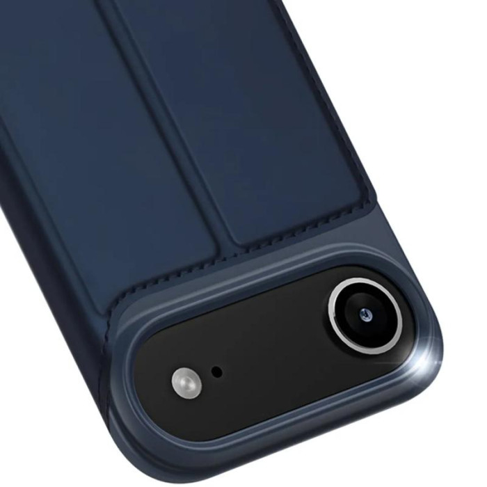 Чохол-книжка Dux Ducis з кишенею для візиток для Apple iPhone 17 Air  Синій