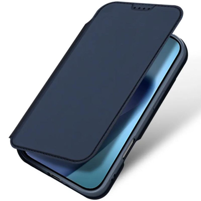 Чохол-книжка Dux Ducis з кишенею для візиток для Apple iPhone 17 Air  Синій