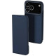 Чохол-книжка Dux Ducis з кишенею для візиток для Apple iPhone 17 Pro (6.3') Синій