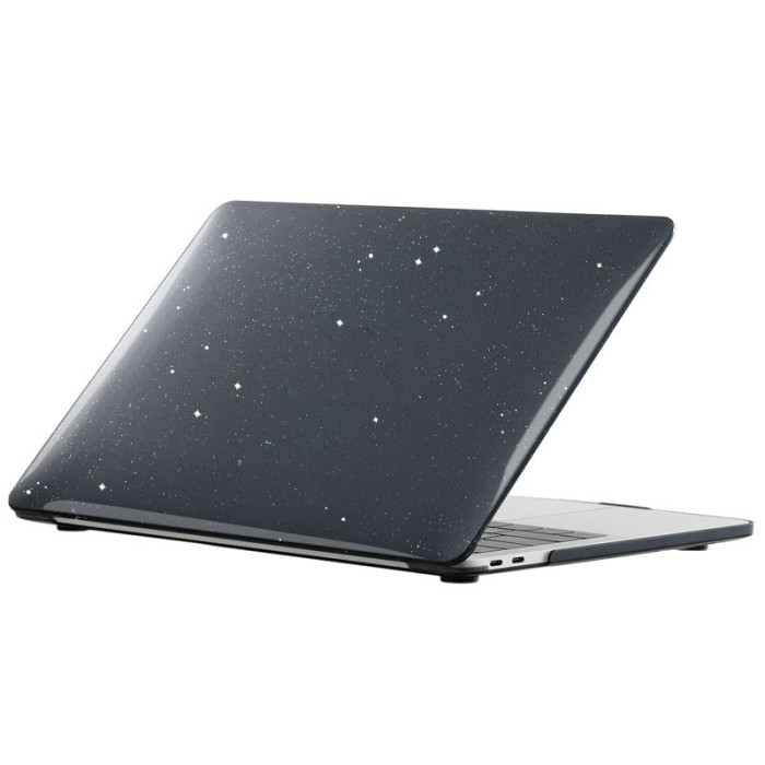 Чохол-накладка Glitter для Apple MacBook Pro 13.3' (A1706/A1708/A1989/A2159/A2289/A2251/A2338) Чорний