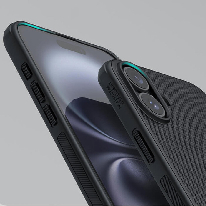 Чохол Nillkin Matte Pro для Apple iPhone 16  Чорний/Black