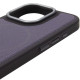 Чохол PC TechWoven Hybrid with MagSafe для Apple iPhone 16 Pro Max (6.9') Black/Purple