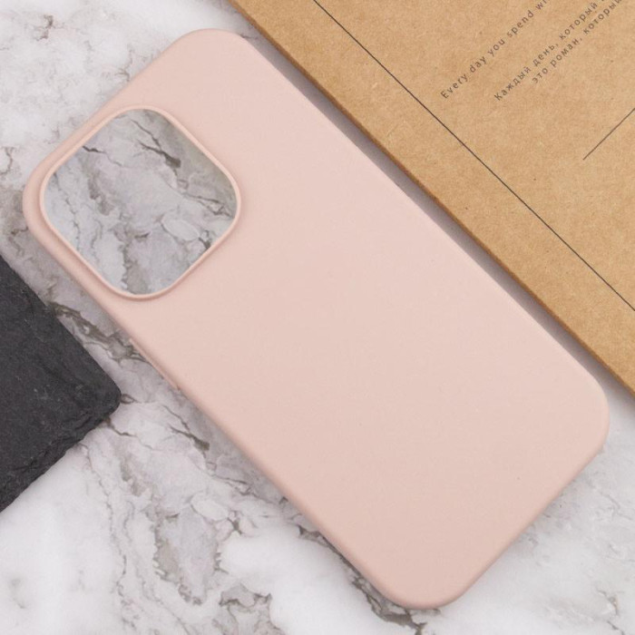 Чохол Silicone Case Full Protective (AA) NO LOGO для Apple iPhone 13 Pro  Рожевий/Pink Sand