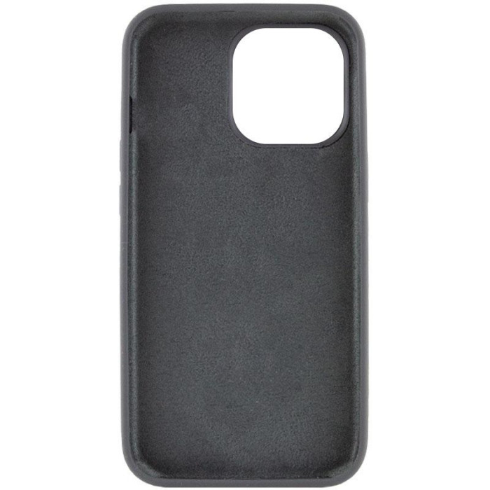 Чохол Silicone Case Full Protective (AA) NO LOGO для Apple iPhone 13 Pro  Сірий/Dark Gray