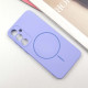 Чохол Silicone Cover Lakshmi Full Camera (AA) з Magnetic Fit для Samsung Galaxy S23 FE Бузковий/Dasheen