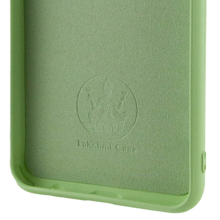 Чохол Silicone Cover Lakshmi Full Camera (A) для Oppo A38/A18 Зелений/Pistachio