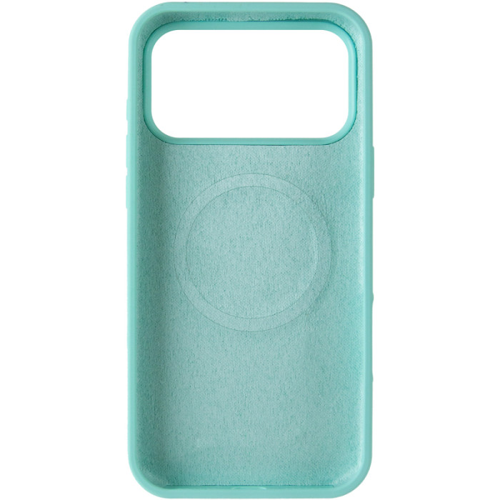 Чохол Silk Duo Color (AA) NO LOGO з Magnetic Fit для Apple iPhone 17 Pro Max (6.9') Turquoise