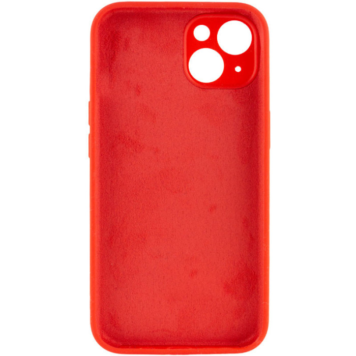 Чохол Silk Full Camera Protective (AA) NO LOGO для Apple iPhone 14 Plus Червоний/Red