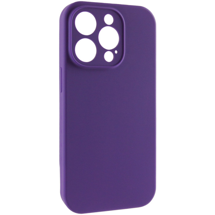 Чохол Silk Full Camera Protective (AA) NO LOGO для Apple iPhone 14 Pro  Фіолетовий/Amethyst