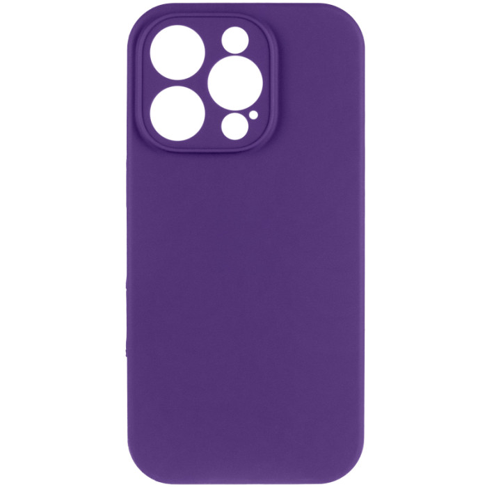 Чохол Silk Full Camera Protective (AA) NO LOGO для Apple iPhone 14 Pro  Фіолетовий/Amethyst