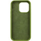 Чохол Silk Full Protective (AA) NO LOGO для Apple iPhone 14 Pro Max Зелений/Dark Olive
