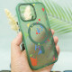 Чохол TPU+PC Flush with MagSafe для Apple iPhone 14  Dark green