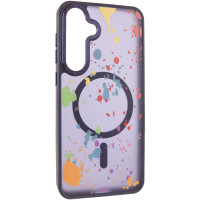 Чохол TPU+PC Flush with MagSafe для Samsung Galaxy S24 FE Dark blue  (ITS-L-00000078770_3)