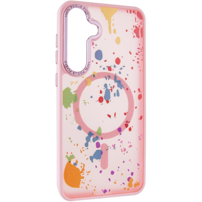 Чохол TPU+PC Flush з Magnetic Fit для Samsung Galaxy S24+/S25+ Baby pink