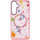Чохол TPU+PC Flush з Magnetic Fit для Samsung Galaxy S24+/S25+ Baby pink