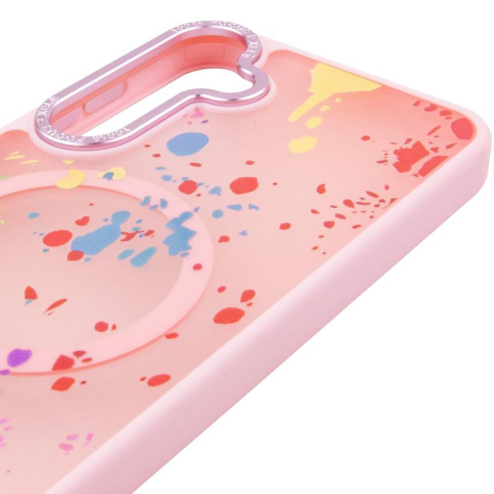 Чохол TPU+PC Flush з Magnetic Fit для Samsung Galaxy S24+/S25+ Baby pink
