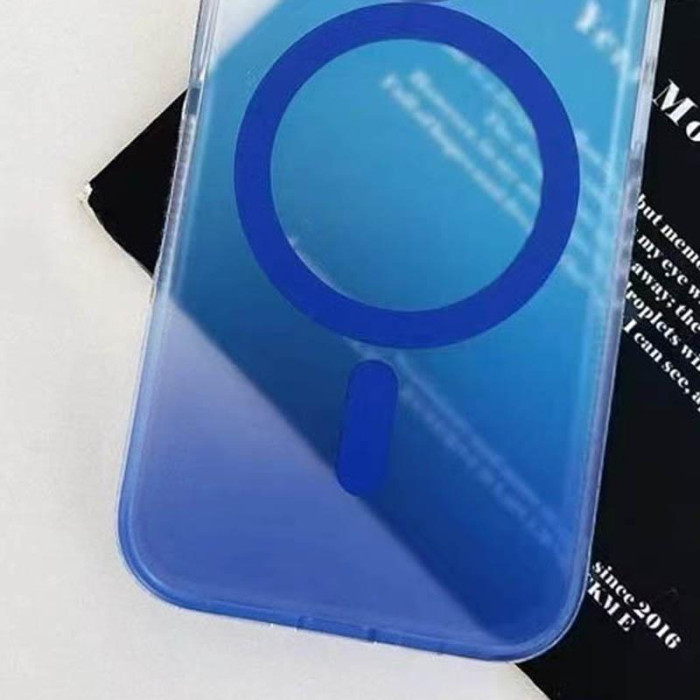 Чохол TPU+PC Phantom with MagSafe для Apple iPhone 16  Blue