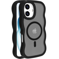 Чохол TPU+PC Undine with MagSafe для Apple iPhone 16  Black  (ITS-L-00000078143_1)