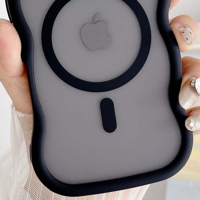 Чохол TPU+PC Undine with MagSafe для Apple iPhone 16  Black