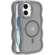 Чохол TPU+PC Undine with MagSafe для Apple iPhone 16  Grey