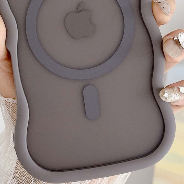 Чохол TPU+PC Undine with MagSafe для Apple iPhone 16  Grey
