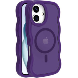 Чохол TPU+PC Undine with MagSafe для Apple iPhone 16  Purple  (ITS-L-00000078143_4)