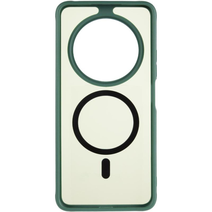 Чохол TPU Bloom with MagSafe для Xiaomi Redmi 14C/A4/Poco C75/Poco M7 5G Green