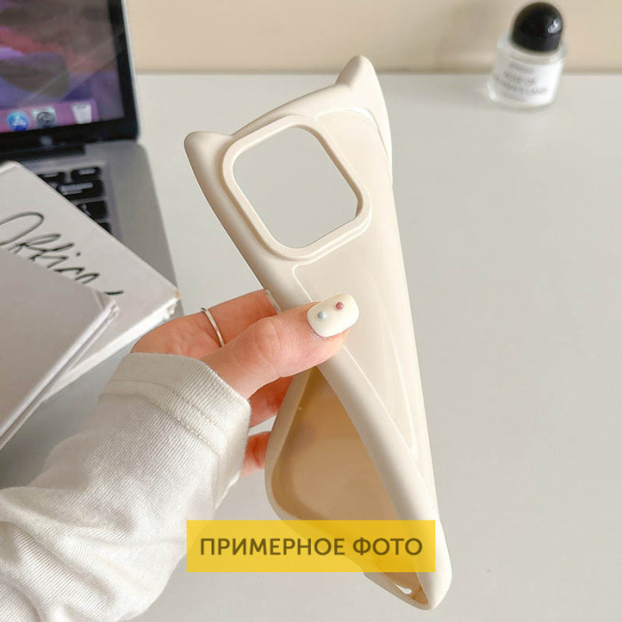 Чохол TPU Cat для Apple iPhone 15  Antique White