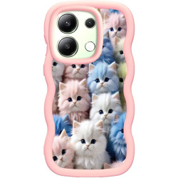 Чохол TPU Cloudy Pictures для Xiaomi Poco X6/Note 13 Pro 5G Kittens  (ITS-L-00000078304_3)