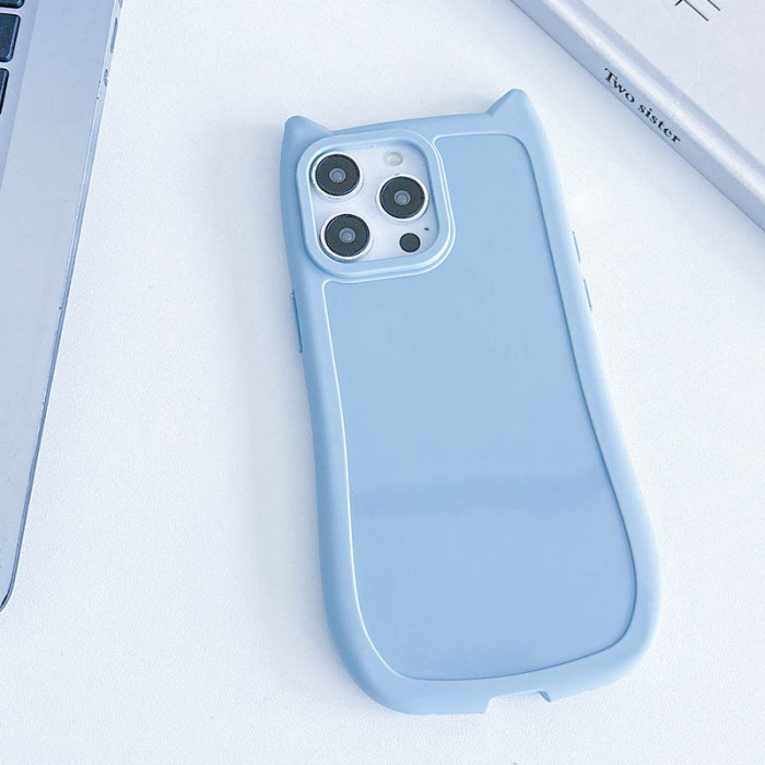 Чохол TPU GETMAN Cat with straps для Apple iPhone 15 Pro  Blue