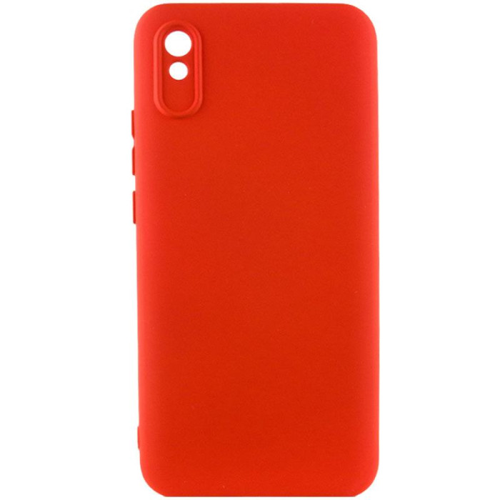 Чохол TPU GETMAN Liquid Silk Full Camera для Xiaomi Redmi 9A Червоний/Red