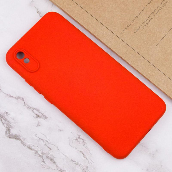 Чохол TPU GETMAN Liquid Silk Full Camera для Xiaomi Redmi 9A Червоний/Red