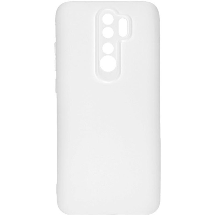 Чохол TPU GETMAN Liquid Silk Full Camera для Xiaomi Redmi 9 Білий/White