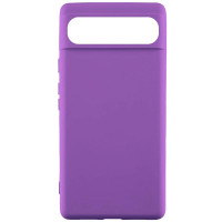 Чохол TPU GETMAN Liquid Silk для Google Pixel 7a Фіолетовий/Purple  (ITS-L-00000081478_14)