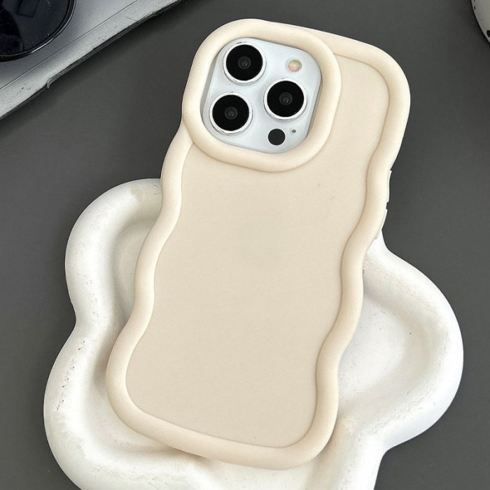 Чохол TPU Ripple для Apple iPhone 15 Pro  Antique White