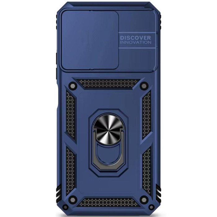 Чохол Ummi Camshield Serge Ring для Xiaomi Redmi 15C (Global)/Poco C85 (Global) Синій/Navy