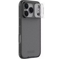 Карбонова накладка Nillkin CamShield Pro для Apple iPhone 17 Pro Max (6.9') Transparent black  (ITS-L-00000080576_3)