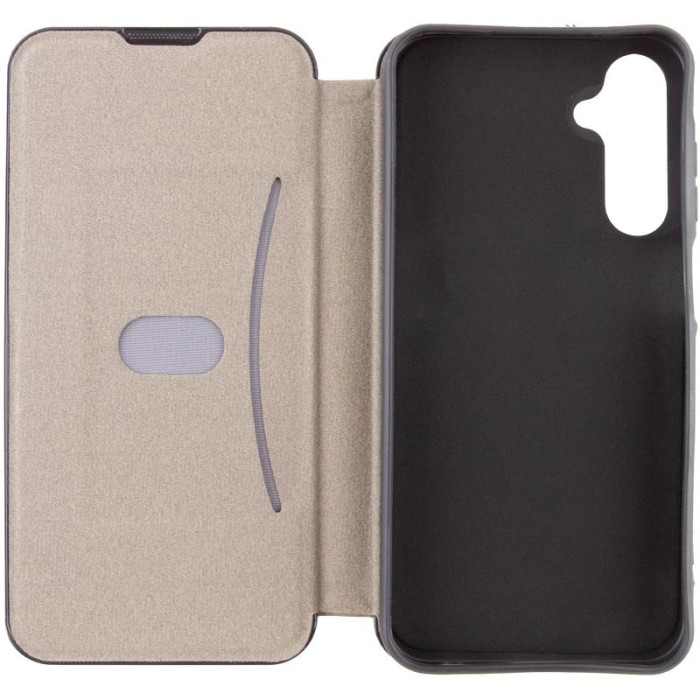 Шкіряний чохол-книжка Belora для Samsung Galaxy A05s Gray