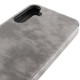 Шкіряний чохол-книжка Belora для Samsung Galaxy A05s Gray