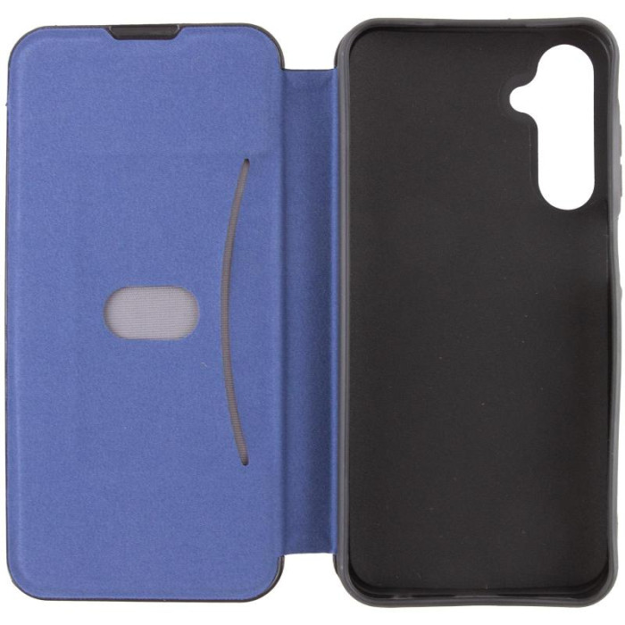 Шкіряний чохол-книжка Belora для Samsung Galaxy A05s Midnight Blue
