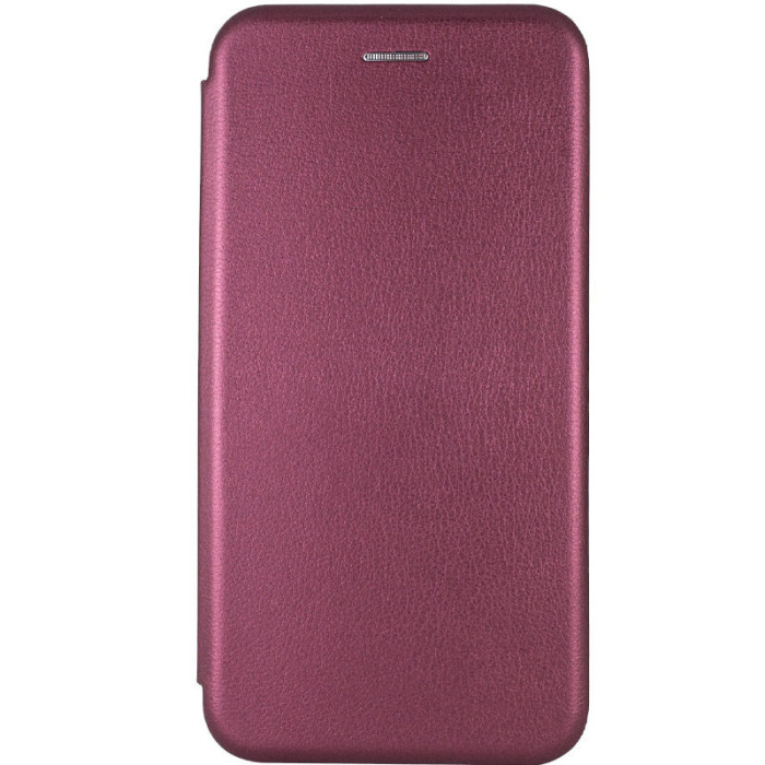 Шкіряний чохол-книжка Classy для Samsung Galaxy A53 5G Бордовий