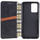 Шкіряний чохол-книжка GETMAN Cubic (PU) для Samsung Galaxy S24 FE Чорний