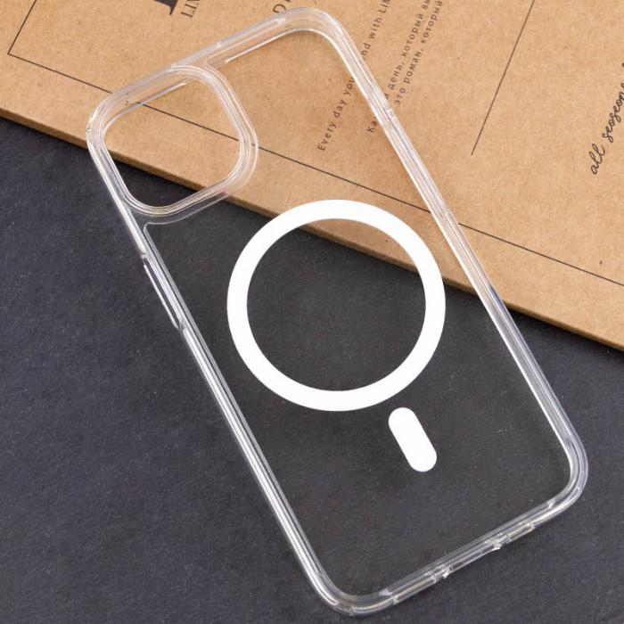Чохол SGP Ultra Hybrid (MagFit) для Apple iPhone 15 Plus Прозорий
