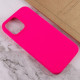 Чохол Silicone Case Full Protective (AA) NO LOGO для Apple iPhone 14 Pro  Рожевий/Barbie pink