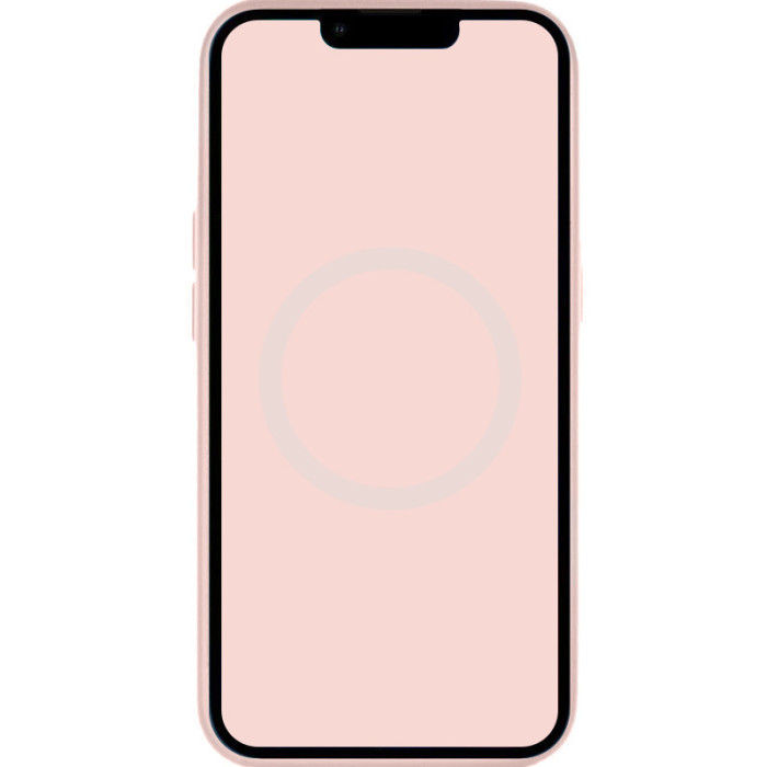 Чохол Silicone case (AAA) with Magsafe and Animation для Apple iPhone 14 Pro Max Рожевий/Chalk Pink
